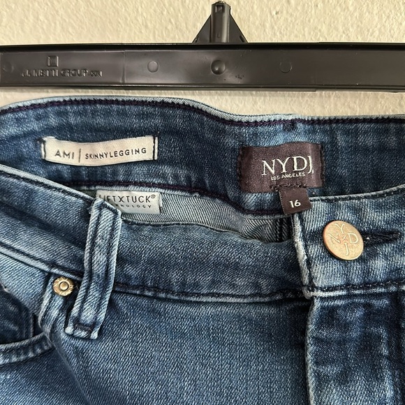 NYDJ skinny legging jeans size 16 - Picture 4 of 5